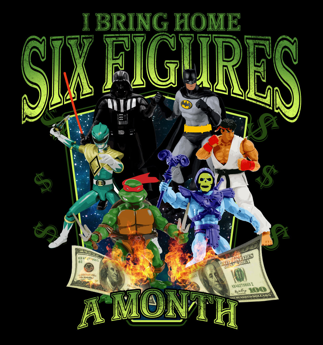 I Bring Home Six Figures A Month