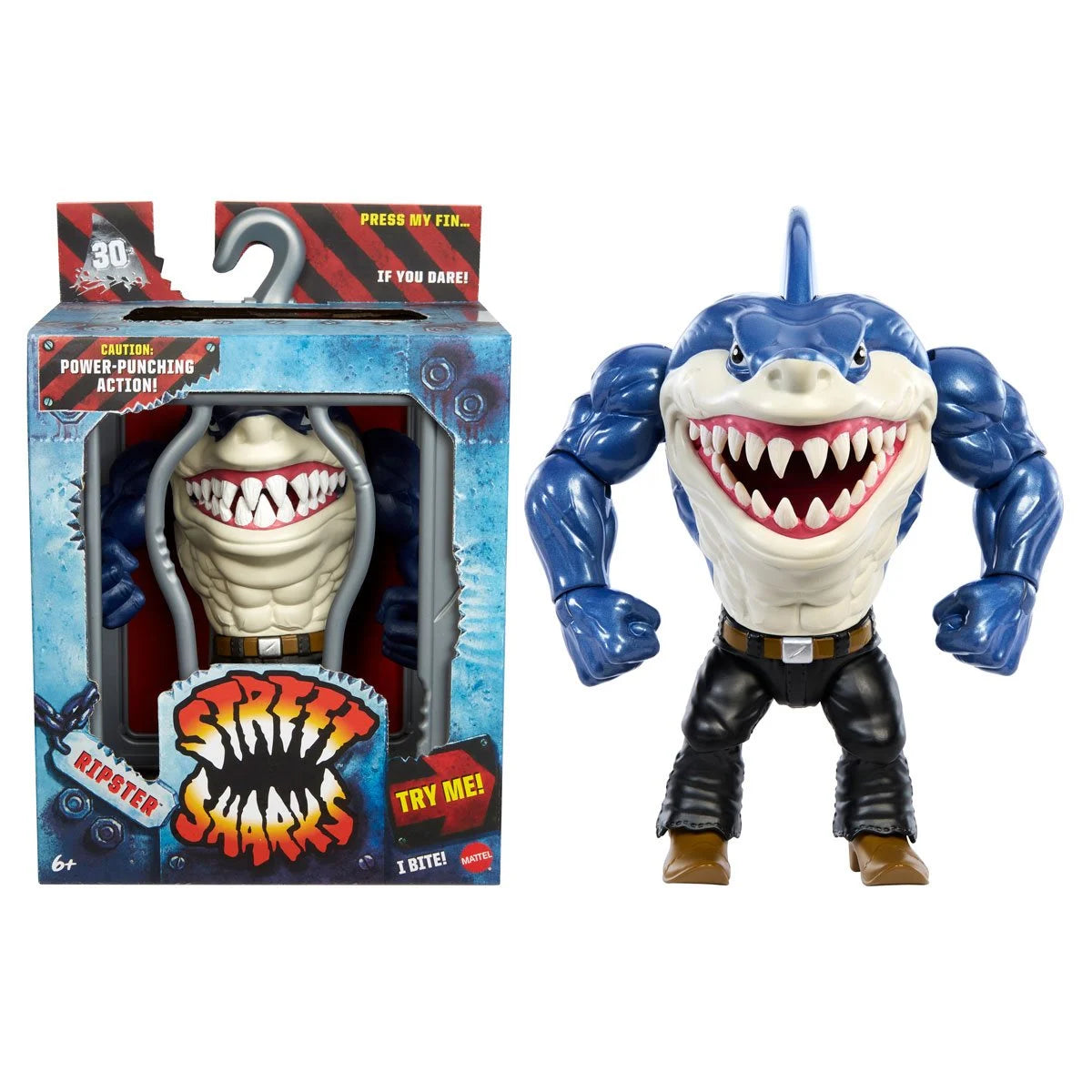 Street Sharks 30th Anniversary Ripster Action Figure